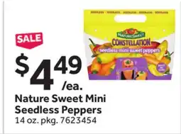 Stop&Shop Nature Sweet Mini Seedless Peppers offer