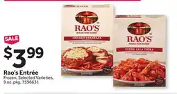 Stop&Shop Rao's Entrée offer