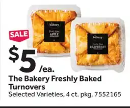 Stop&Shop The Bakery Freshly Baked Turnovers offer