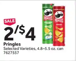 Stop&Shop Pringles offer