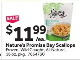 Stop&Shop Nature's Promise Bay Scallops offer