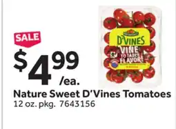 Stop&Shop Nature Sweet D'Vines Tomatoes offer