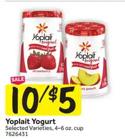 Stop&Shop Yoplait Yogurt offer