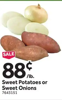 Stop&Shop Sweet Potatoes or Sweet Onions offer