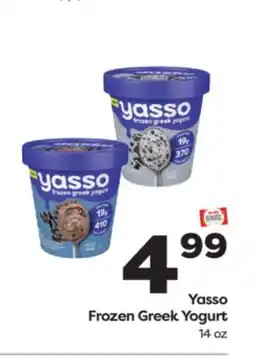 Weis Markets Yasso Frozen Greek Yogurt offer