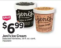 Stop&Shop Jeni's Ice Cream offer