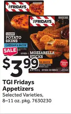 Stop&Shop TGI Fridays Appetizers offer