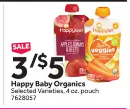 Stop&Shop Happy Baby Organics offer