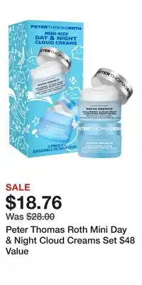 Nordstrom Peter Thomas Roth Mini Day & Night Cloud Creams Set $48 Value offer