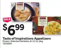Stop&Shop Taste of Inspirations Appetizers offer
