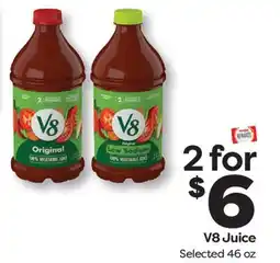 Weis Markets V8 Juice offer