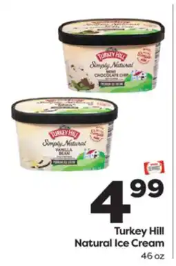 Weis Markets Turkey Hill Natural Ice Cream offer