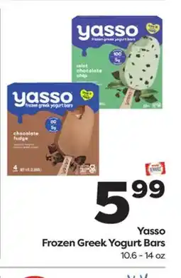 Weis Markets Yasso Frozen Greek Yogurt Bars offer