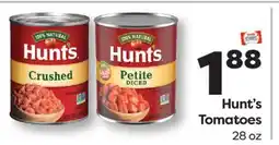Weis Markets Hunt's Tomatoes offer
