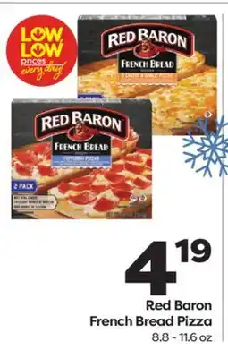 Weis Markets Red Baron French Bread Pizza offer