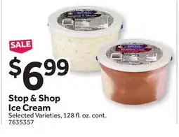 Stop&Shop Stop & Shop Ice Cream offer