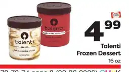 Weis Markets Talenti Frozen Dessert offer