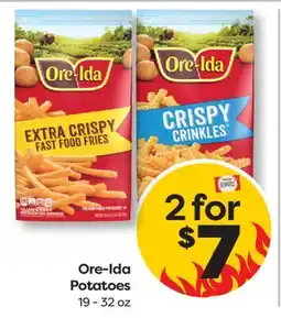Weis Markets Ore-Ida Potatoes offer