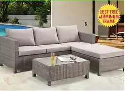 Boscov's Sunset Beach All-Resin Weather Wicker 3-Piece Seating Set offer