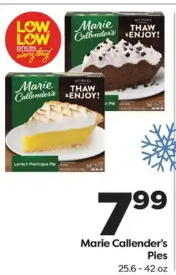 Weis Markets Marie Callender's Pies offer