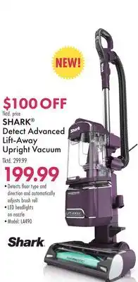 Boscov's SHARK Detect Advanced Lift-Away Upright Vacuum offer