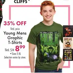 Boscov's Young Mens Graphic T-Shirts offer