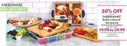 Boscov's FARBERWARE Build-a-Board Serveware offer