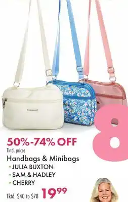 Boscov's Handbags & Minibags offer
