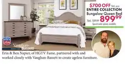 Boscov's ENTIRE COLLECTION Bungalow Queen Bed offer