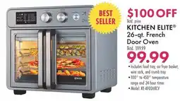 Boscov's KITCHEN ELITE 26-qt. French Door Oven offer
