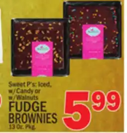 C Town FUDGE BROWNIES offer