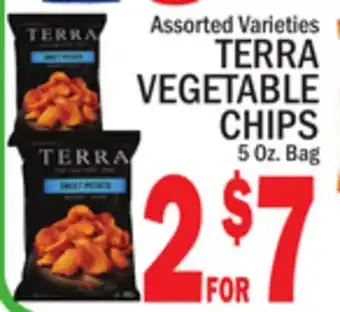 C Town TERRA VEGETABLE CHIPS offer