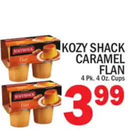 C Town KOZY SHACK CARAMEL FLAN offer
