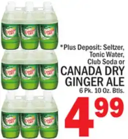 C Town CANADA DRY GINGER ALE offer