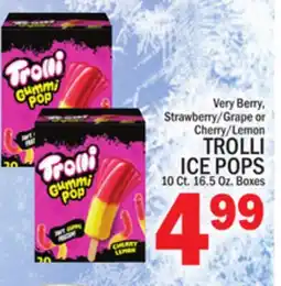C Town TROLLI ICE POPS offer