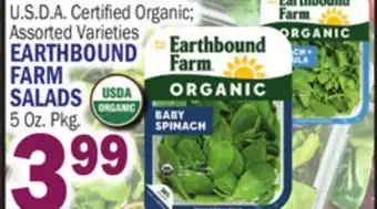 C Town EARTHBOUND FARM SALADS offer