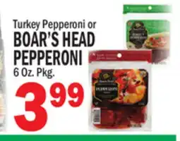 C Town BOAR'S HEAD PEPPERONI offer