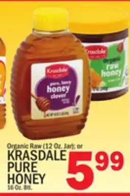 C Town KRASDALE PURE HONEY offer