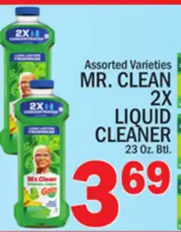 C Town MR. CLEAN 2X LIQUID CLEANER offer