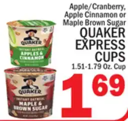 C Town QUAKER EXPRESS CUPS offer