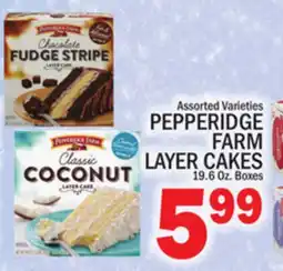 C Town PEPPERIDGE FARM LAYER CAKES offer