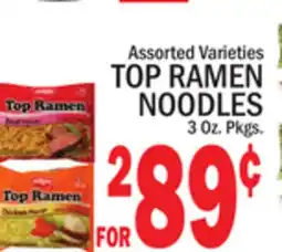 C Town TOP RAMEN NOODLES offer