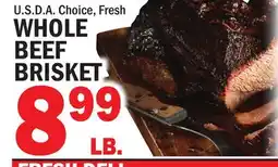 C Town WHOLE BEEF BRISKET offer