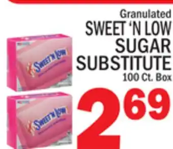 C Town SWEET'N LOW SUGAR SUBSTITUTE offer