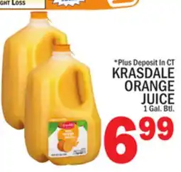 C Town KRASDALE ORANGE JUICE offer