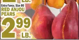 C Town RED ANJOU PEARS offer