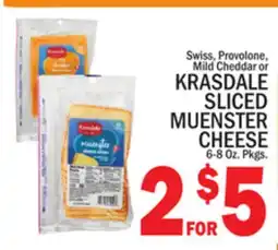 C Town KRASDALE SLICED MUENSTER CHEESE offer