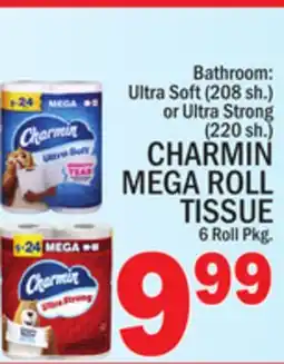 C Town CHARMIN MEGA ROLL TISSUE offer