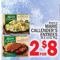 C Town MARIE CALLENDER'S ENTREES offer