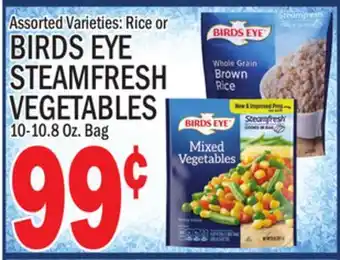 C Town BIRDS EYE STEAMFRESH VEGETABLES offer